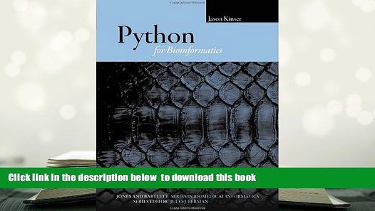 Rapidshare Python For Bioinformatics Pdf